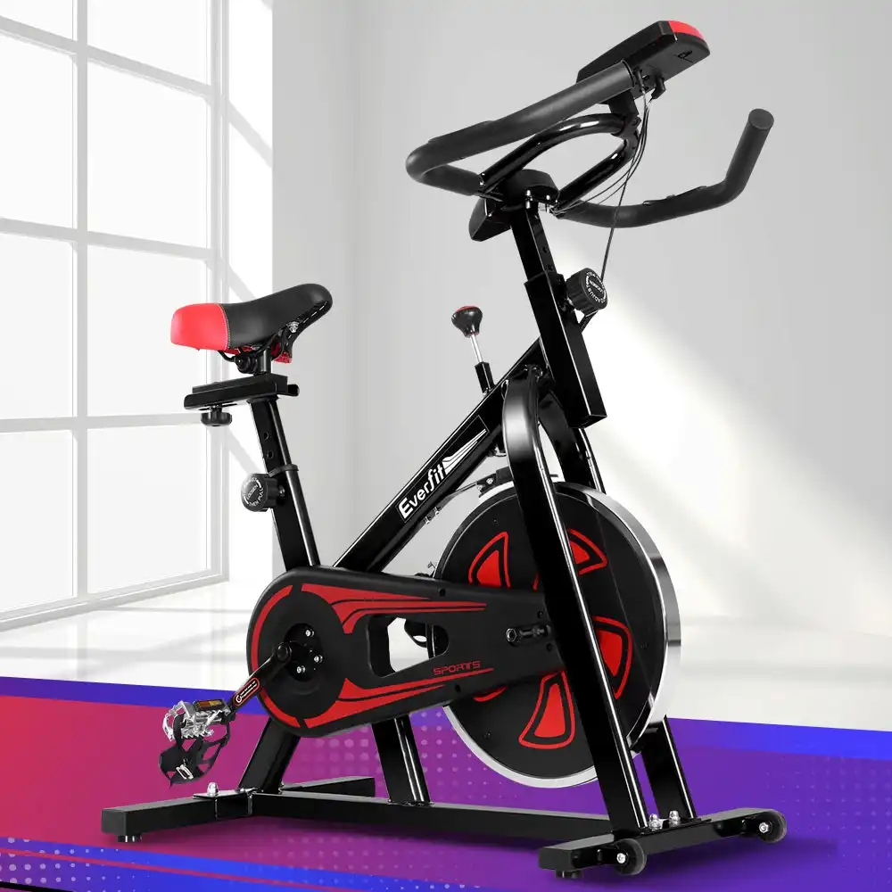 Everfit Spin Bike Fitness Exercise Bike Home Gym Cycling Equipment