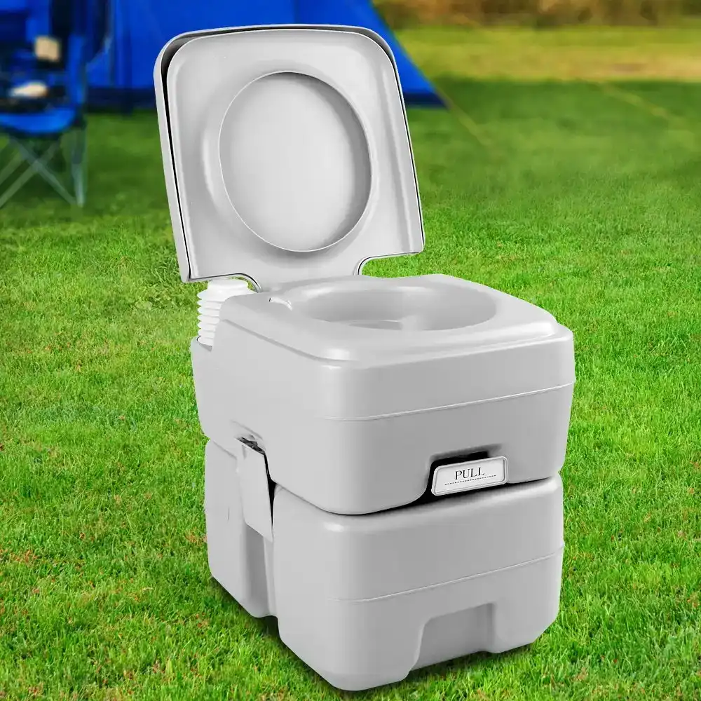 Weisshorn 20L Outdoor Portable Toilet Camping Potty Caravan Travel Camp Boating