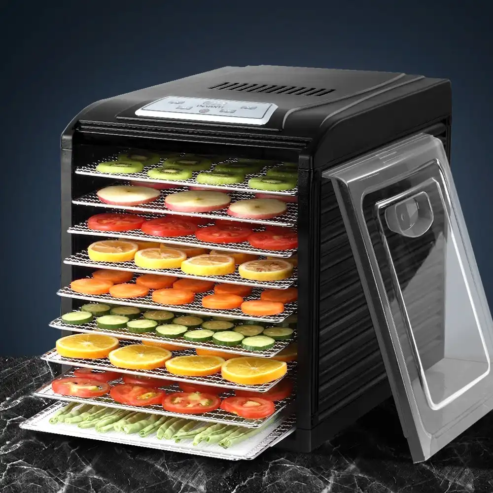 Devanti 9 Tray Food Dehydrators Commercial Jerky Maker Fruit Dryer