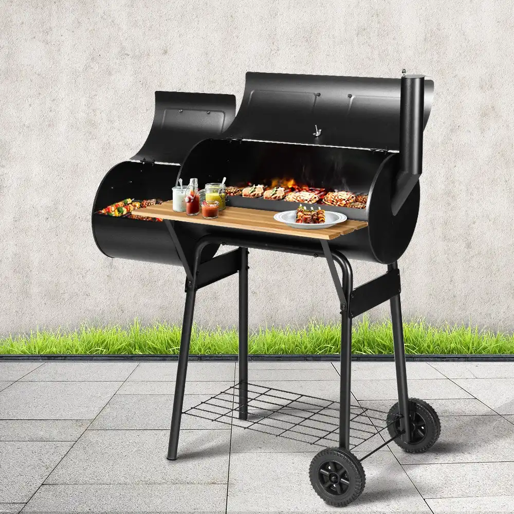 Grillz BBQ Grill Charcoal Smoker Roaster Outdoor Oven