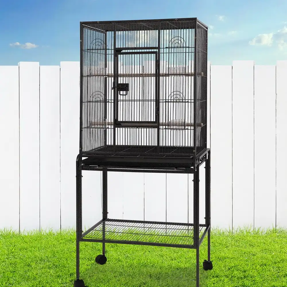 i.Pet Bird Cage Large Aviary With Stand 144CM