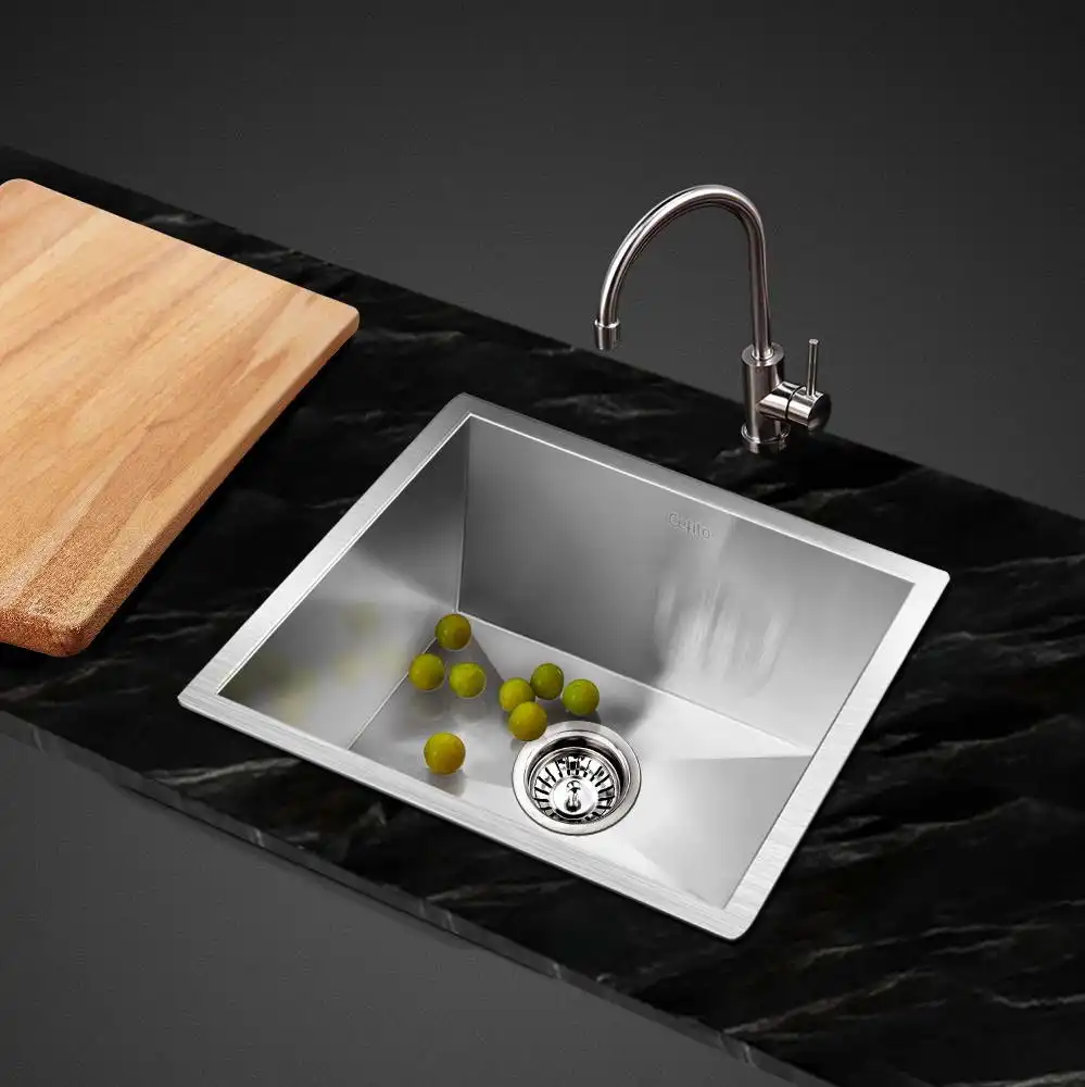 Cefito Kitchen Sink 36x36CM Stainless Steel Sink Sinks Handmade