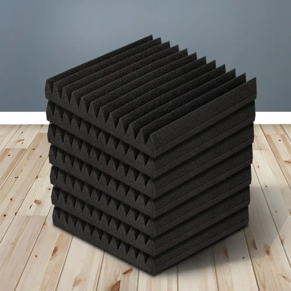 Alpha 60pcs Studio Acoustic Foam Sound Absorption Wedge Proofing Panels