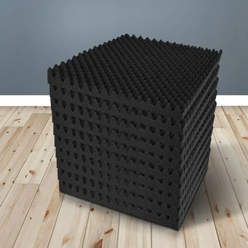 Alpha 20pcs Studio Acoustic Foam Sound Absorption Eggshell Proofing Panels