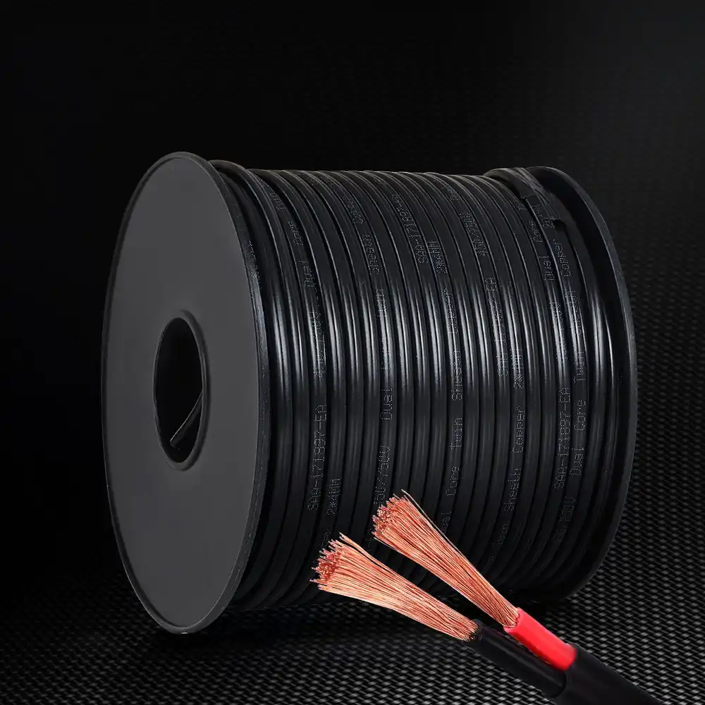 3MM 17AWG Electrical Cable Wire Electric 100M Twin Core Cables