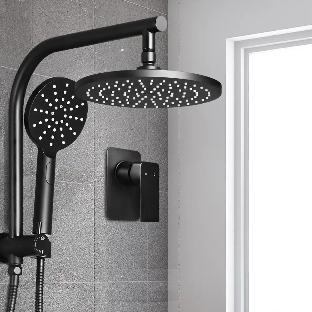 Cefito 9" Rain Shower Head Handheld Shower Head Mixer Tap Wall Bathroom High Pressure