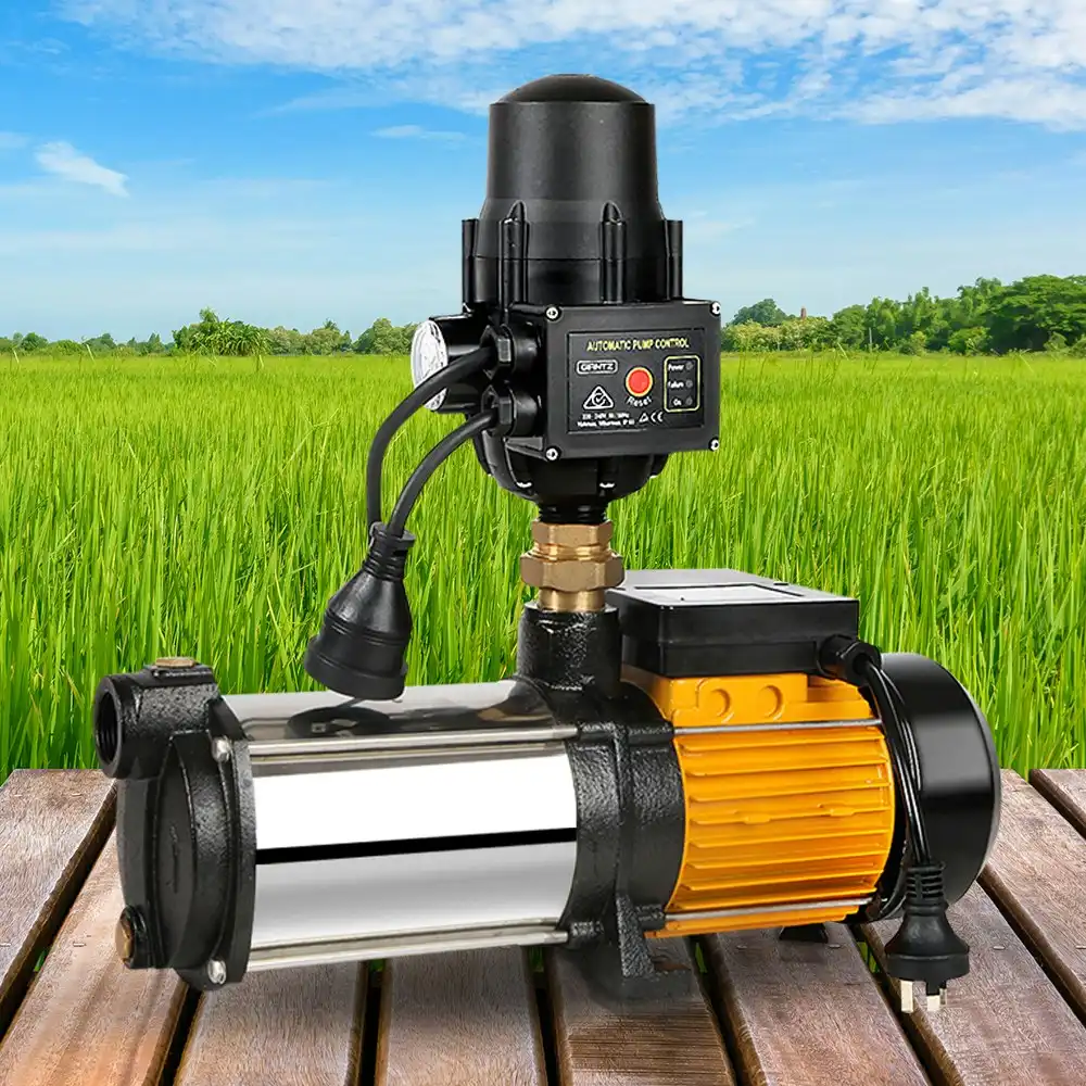 Giantz Water Pump Multi Stage High PressureController Garden Farm Rain Tank Irrigation