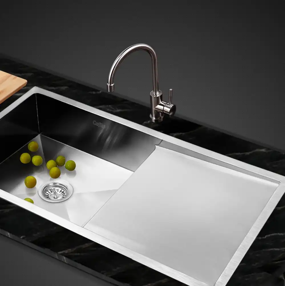 Cefito Kitchen Sink 96x45CM Stainless Steel Sink Sinks Handmade