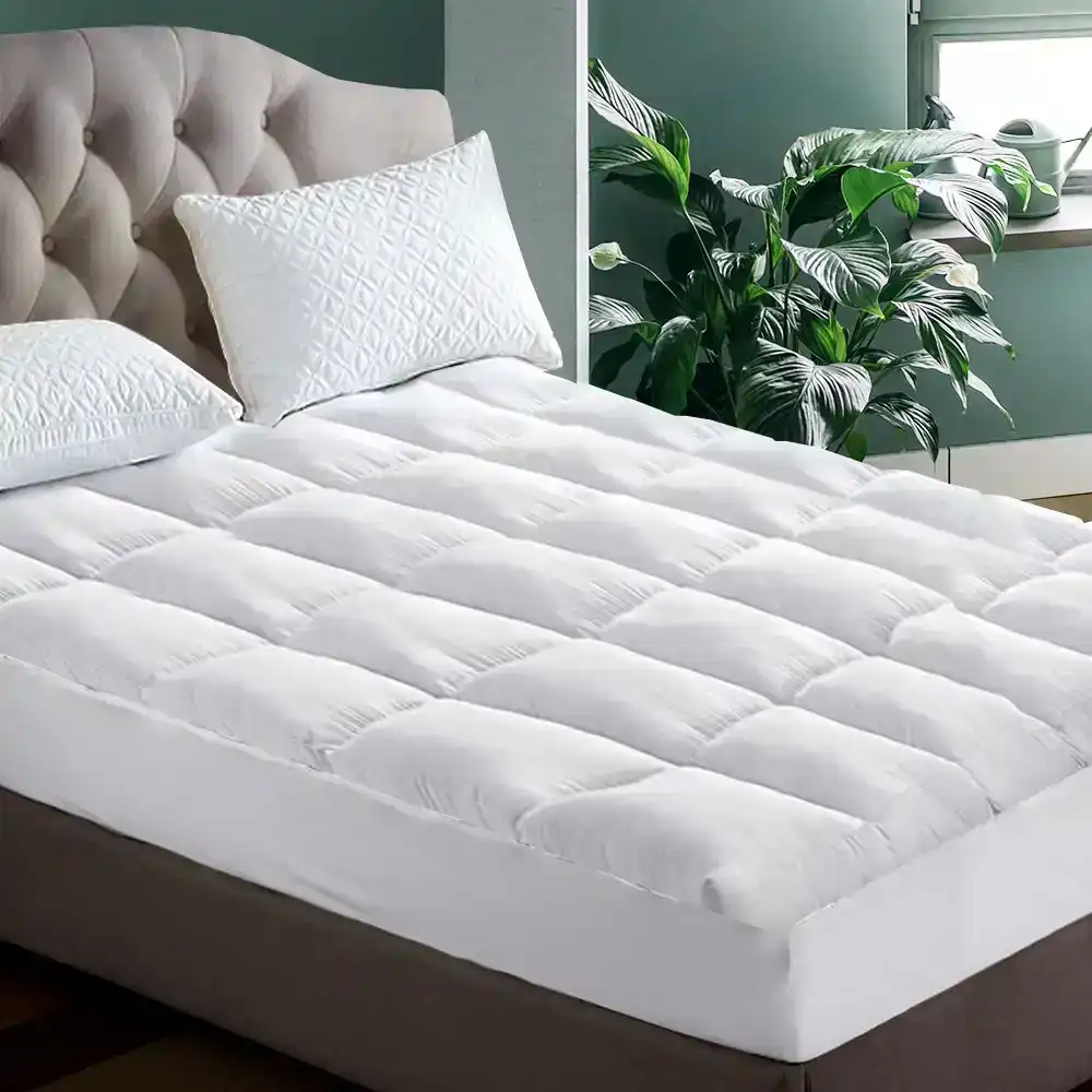 Giselle Bedding KING Prime Pillowtop Mattress Topper Mat Protector Pad Cover K
