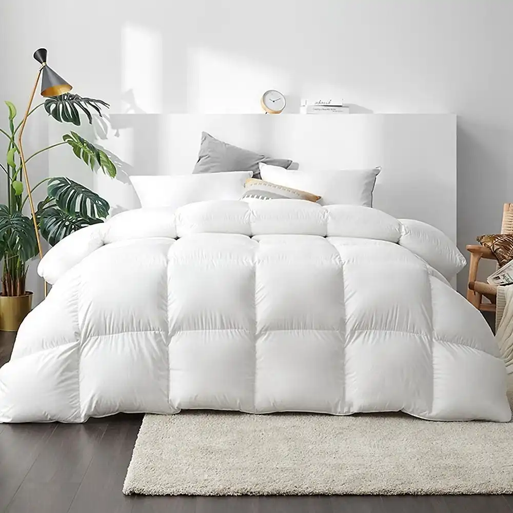 Giselle Duck Quilt Down Feather Duvet Cover 700GSM King