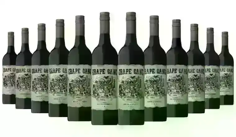 Grape Gang South Australia Shiraz 2018 - 12 Bottles