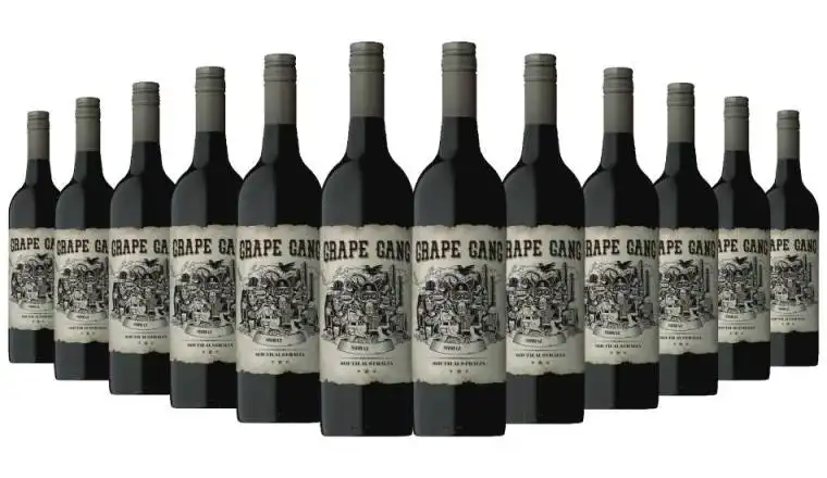 Grape Gang South Australia Shiraz 2018 - 12 Bottles