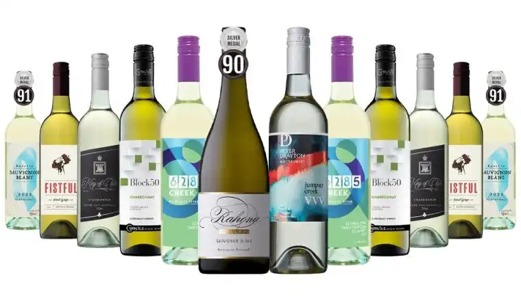 Autumn Clearance White Wine Mixed - 12 Bottles including wines from Silver Medal