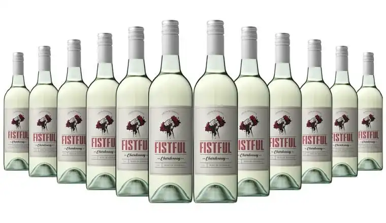 Fistful Chardonnay Wine 2020 Australia - 12 Bottles