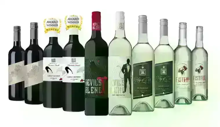 Backyard Wine Tasting Red & White Wines Mixed - 10 Bottles ft. Award-winning winery