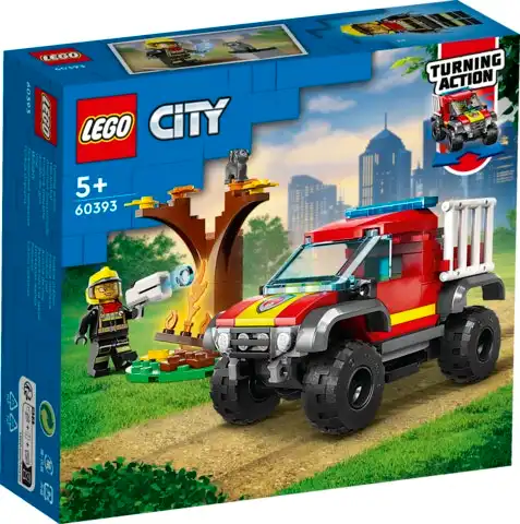 LEGO 4x4 Fire Truck Rescue 60393