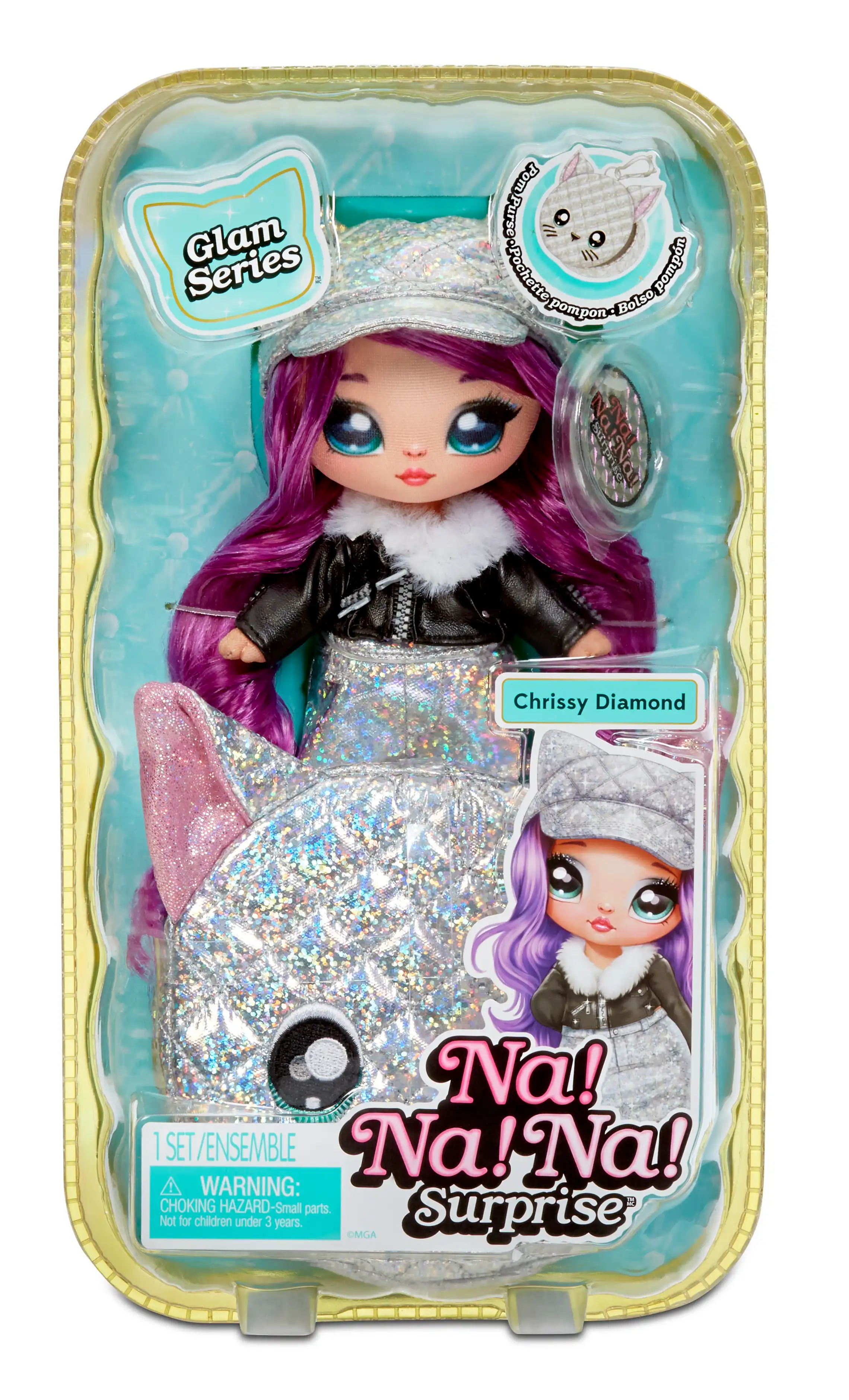 Na! Na! Na! Surprise 2-In-1 Pom Doll Glam Series 1