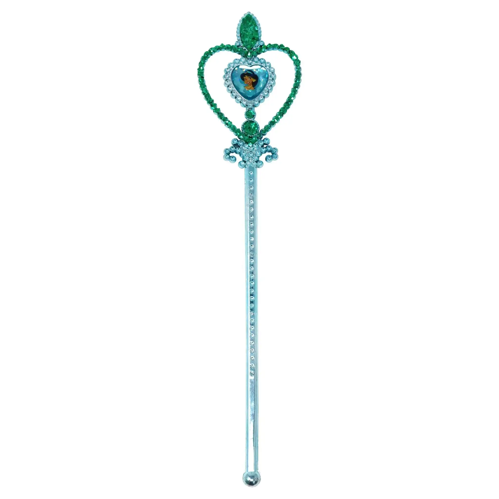 Disney Princess Jasmine Heart Gemstone and Glitter Wand