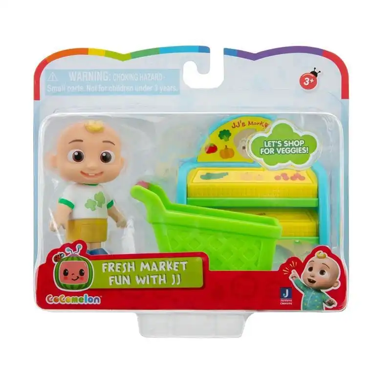 CoComelon Fresh Market Fun with JJ Playset