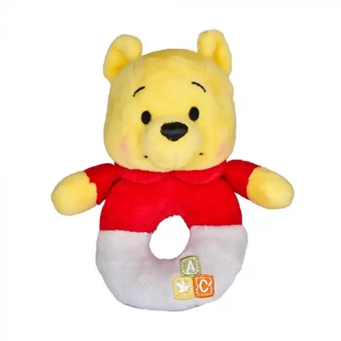 Winnie the Pooh: Red Shirt Ring Rattle