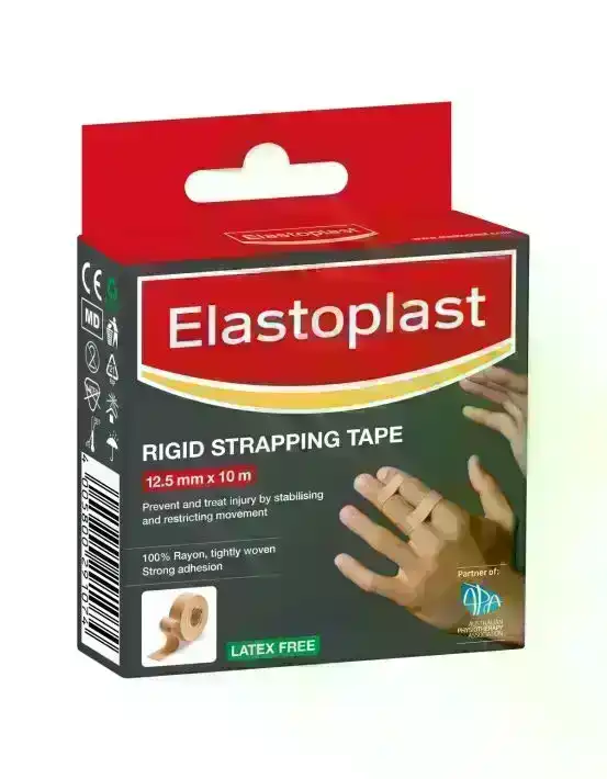 Elastoplast Sport Rigid Strapping Tape 12.5mm x 10m