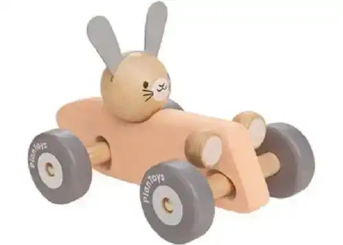 Plan Toys Bunny Racing Car