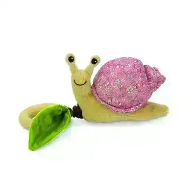 Apple Park Snail Crawling Critter - Pink Floral