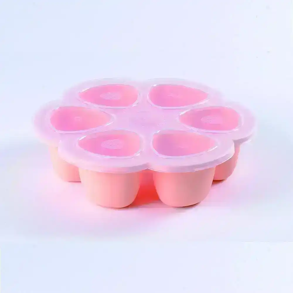 Beaba Silicone Multiportions - Pink - 150ml
