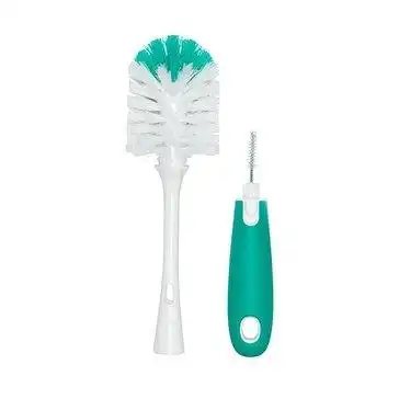 OXO Tot Bottle Brush With Nipple Cleaner And Stand - Teal