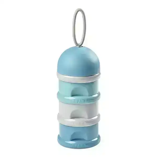 Beaba Stacked Formula Milk Container - Light Blue