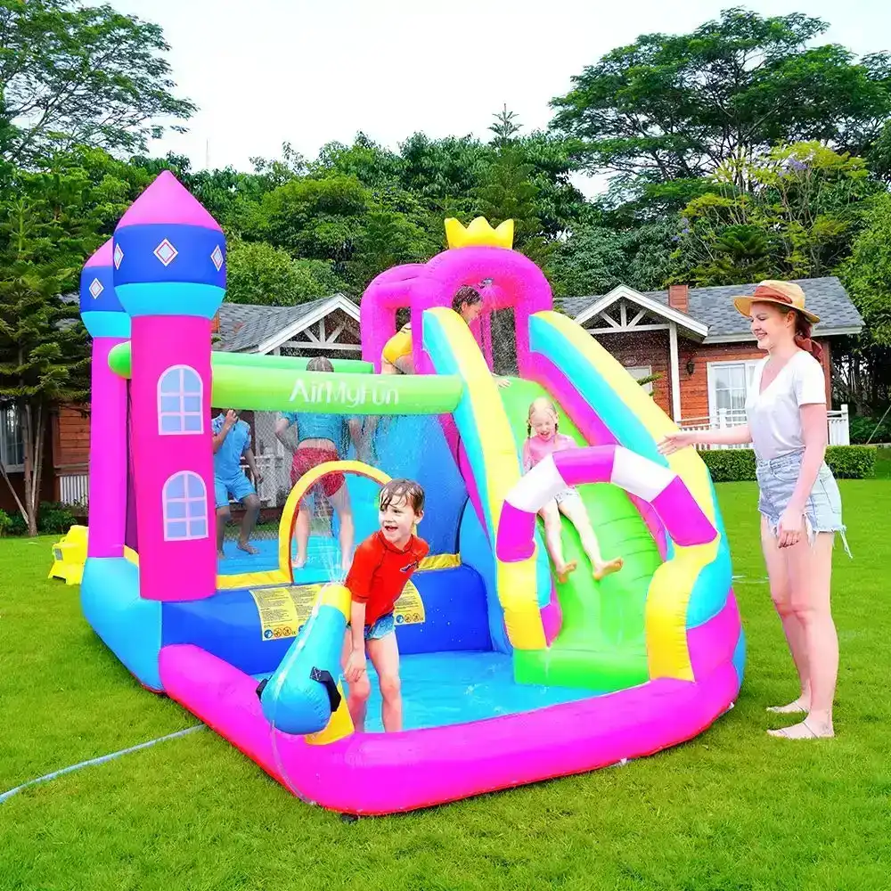 Air My Fun My Castle Jumping Castle with Slide and Shooting Gun