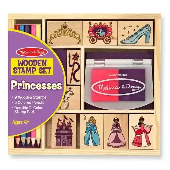 M&D - Wooden Princess Stamp Set