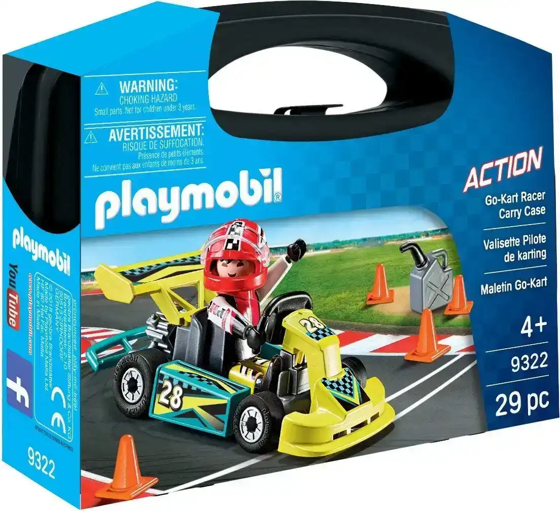Playmobil Go Cart Racer Carry Case