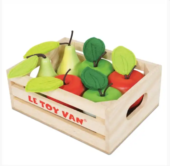 Le Toy Van Honeybake Apple and Pears in Crate