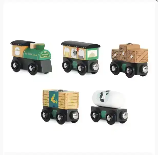Le Toy Van Great Green Commercial Train