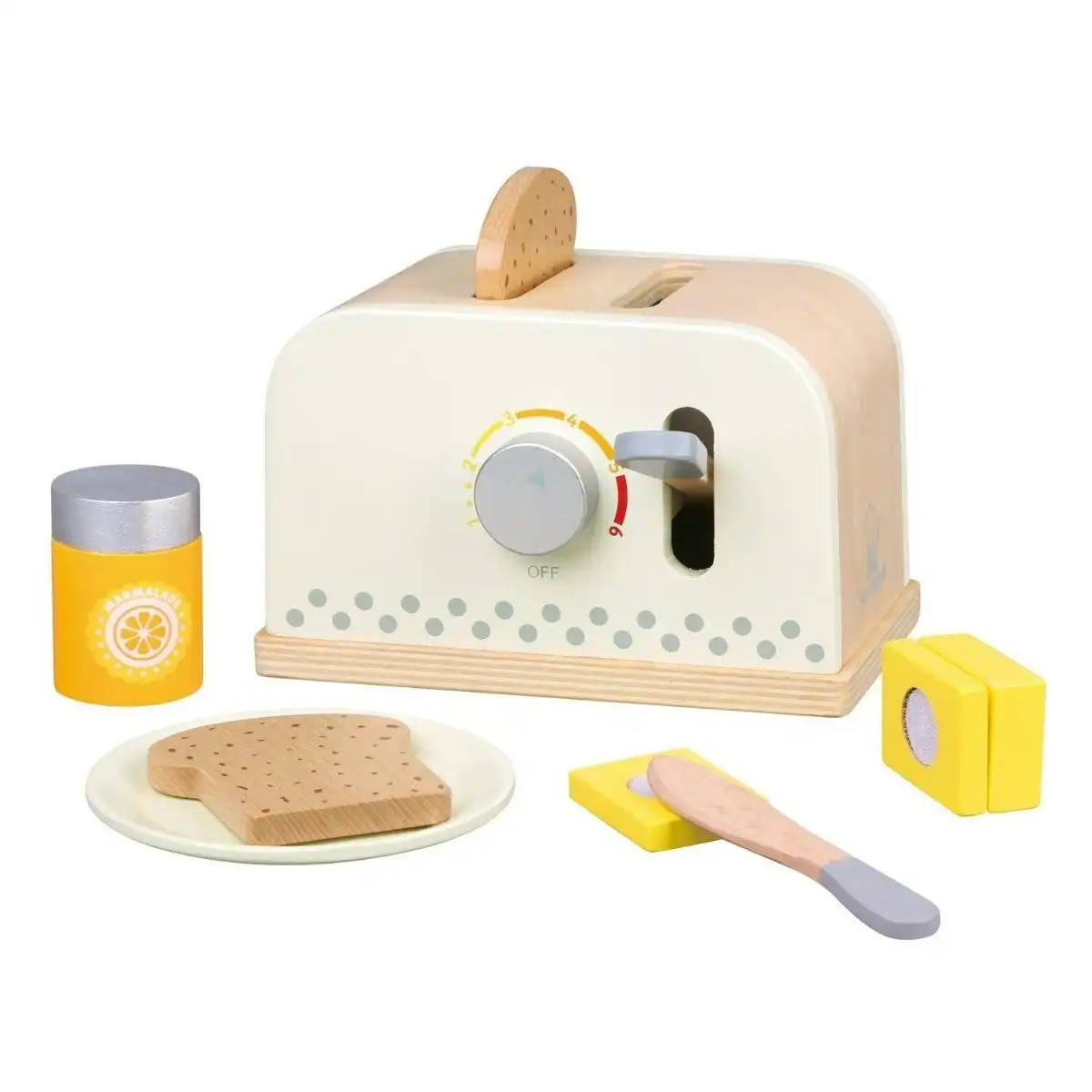 New Classic Toys Pop-up Toaster - White