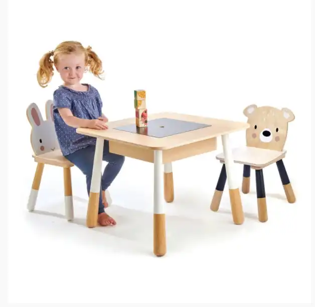 Tender Leaf Toys Forest Wooden Table and 2 Chairs