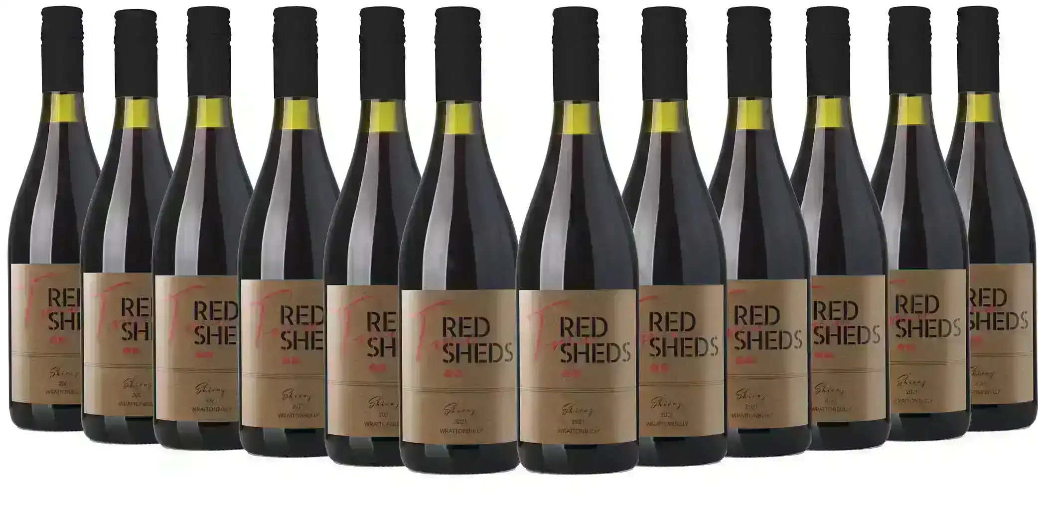 12 pack - Two Red Sheds - Shiraz