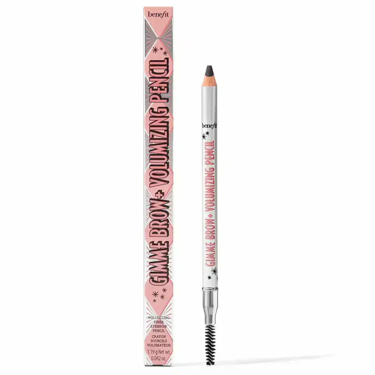 Benefit Cosmetics Gimme Brow + Volumizing Pencil 6 Cool Soft Black
