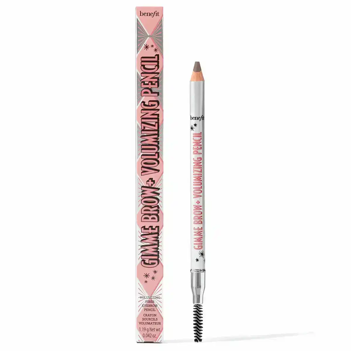 Benefit Cosmetics Gimme Brow + Volumizing Pencil 3.5 Natural Medium Brown