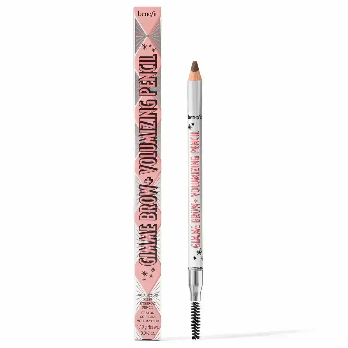 Benefit Cosmetics Gimme Brow + Volumizing Pencil 4.5 Neutral Deep Brown