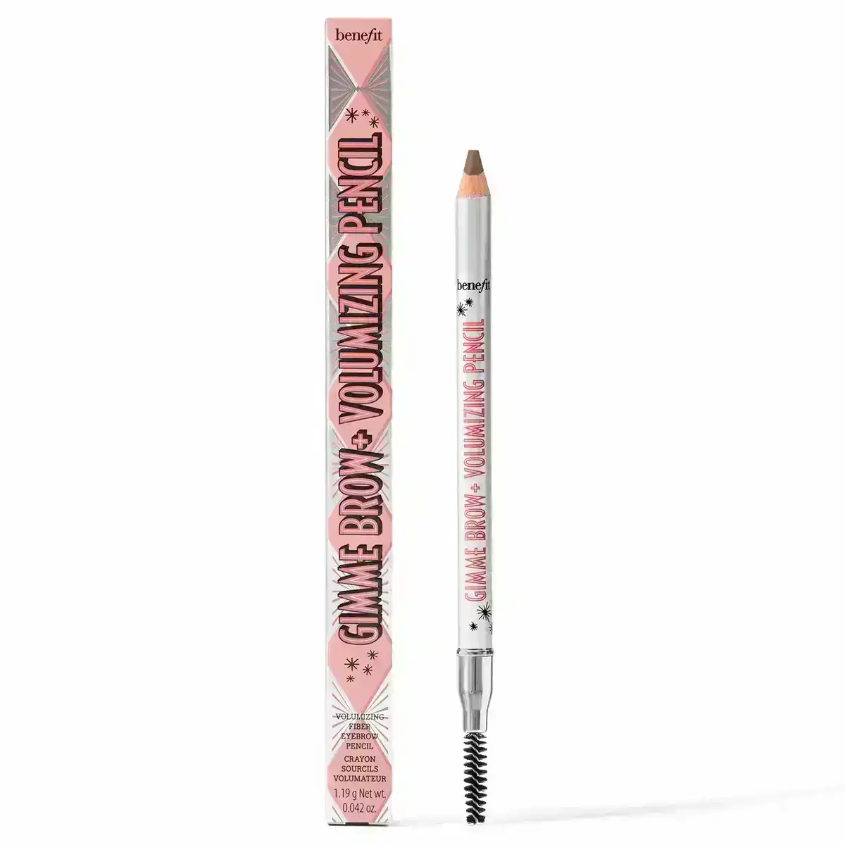 Benefit Cosmetics Gimme Brow + Volumizing Pencil 4 Warm Deep Brown
