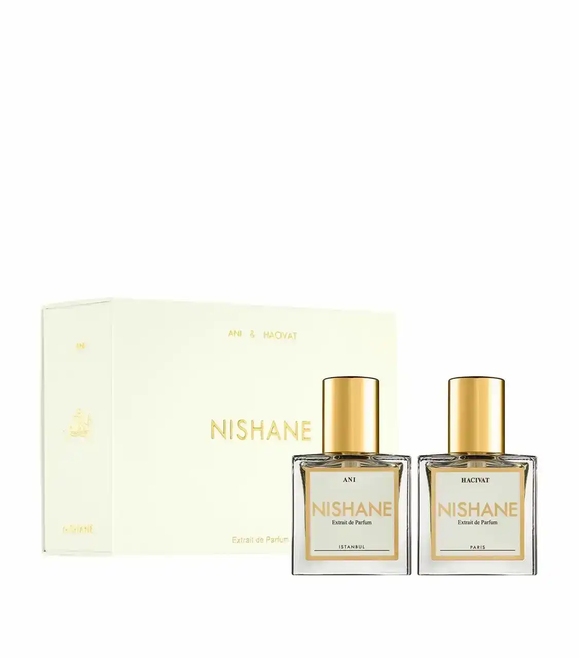 Nishane Twin Pack Hacivat and Ani Extrait De Parfum 2 x 15ml