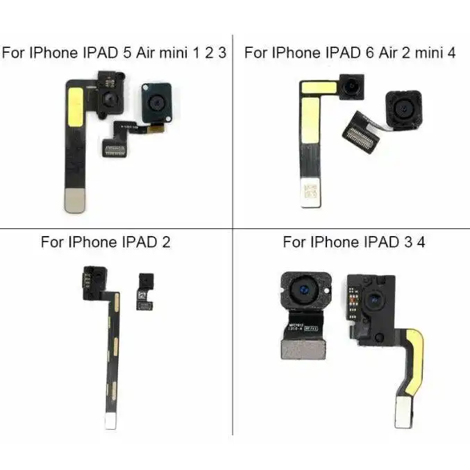 For iPad / Air / Mini 1 2 3 4 Front & Rear Camera Flex Cable Module Replacement
