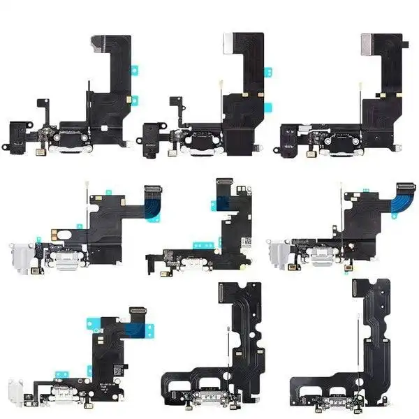 iPhone 7 8 Plus 6s Dock Connector Port Microphone Flex Cable Charge Replacement
