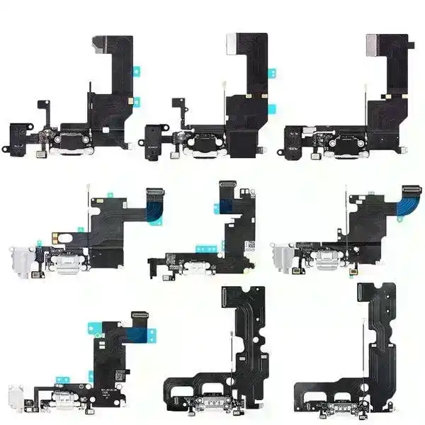 iPhone 7 8 Plus 6s Dock Connector Port Microphone Flex Cable Charge Replacement