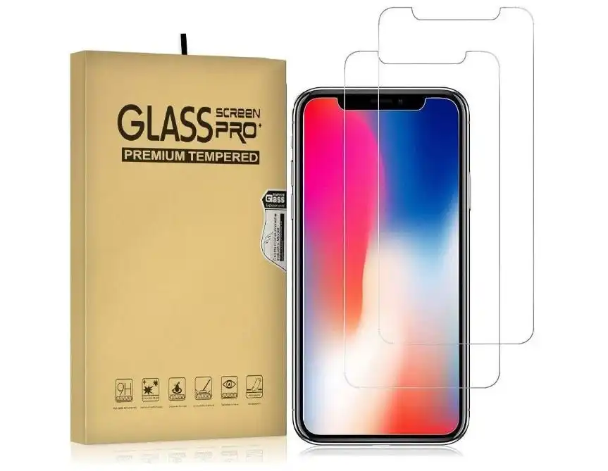2 Pack Tempered Glass Screen Protector For Apple iPhone XR