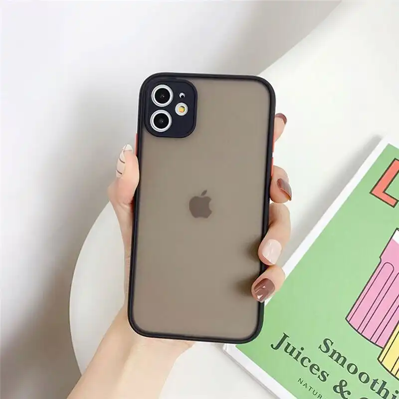 Black Matte Surface Ultra Protective iPhone X Case
