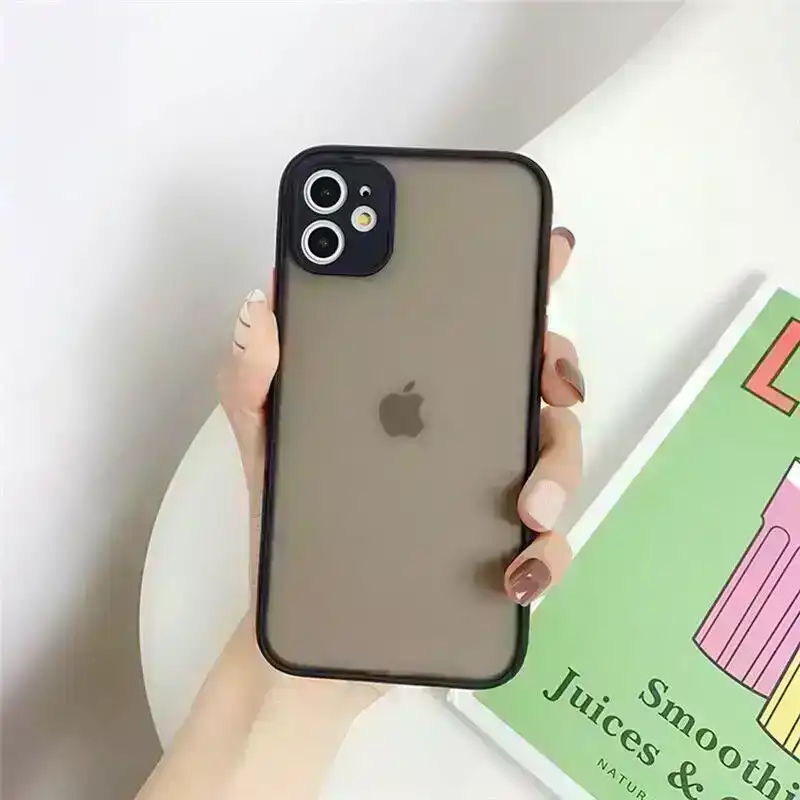 Black Matte Surface Ultra Protective iPhone XS Case