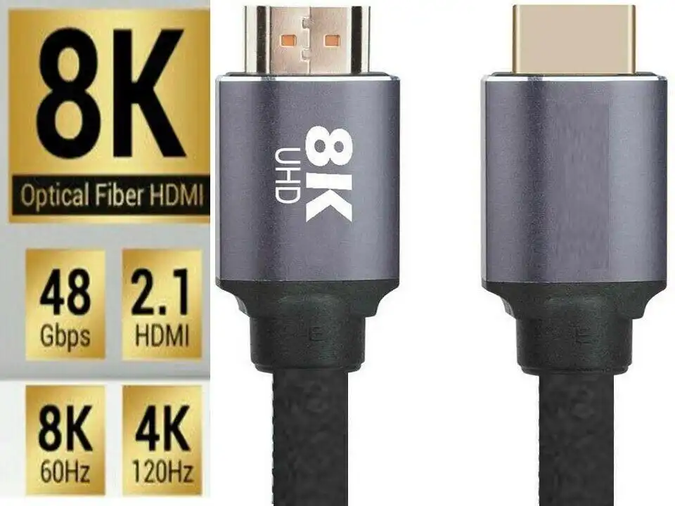 HDMI v2.1 Cable 8K 120Hz UHD With HDR 1M